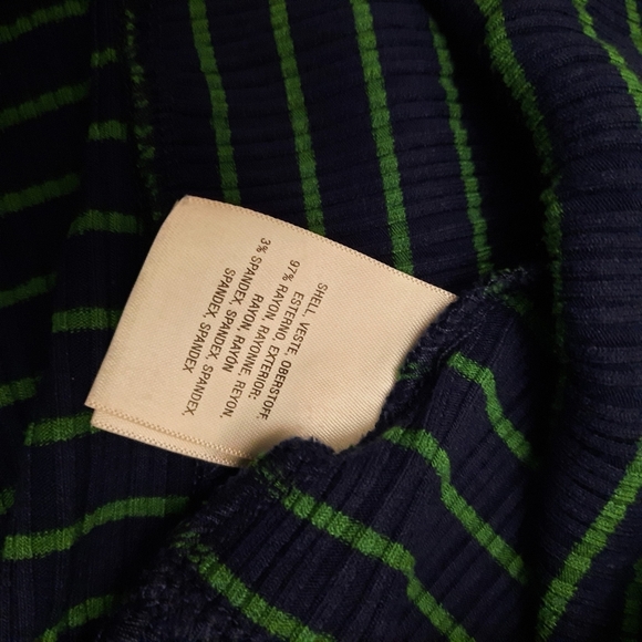 Anthropologie Maeve Flores  Striped Rayon Pullover dress - Picture 9 of 11